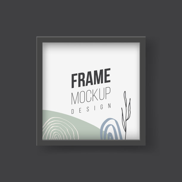 框架模型平面矩形相框图片下载