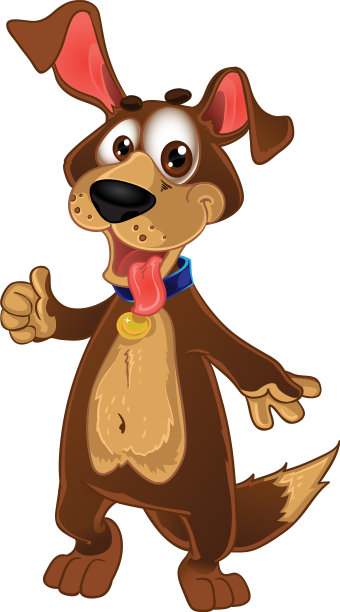 有趣的狗狗秀一切都好图片下载