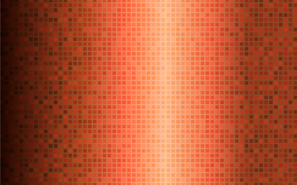 创意数字青铜色与模糊风格图片下载