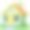 古老舒适的花园房子。令人难以置信的卡通对象。可爱的孩子气的风格。古老的住宅。很小,很小。以花为背景的风景。草地。孤立在白色的。向量图片下载