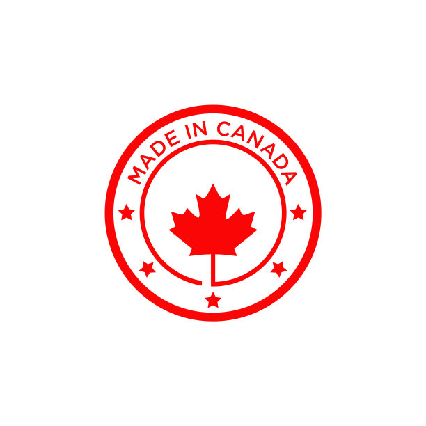 会徽标志加拿大制造产品设计图片下载