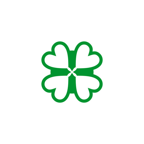 三叶草标志模板设计图片下载