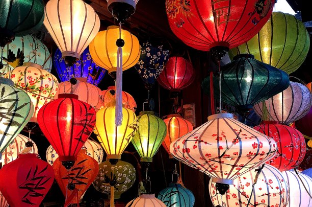 灯的市场图片下载