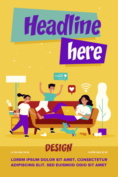 妈妈带着笔记本电脑生活在社交媒体上图片下载