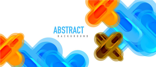 现代玻璃十字形抽象图片下载