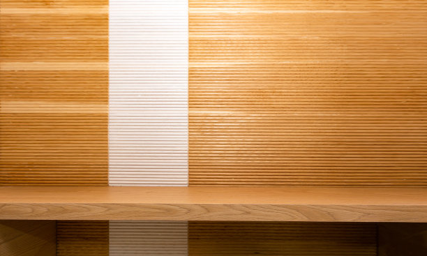 木制背景上的空架子。木材纹理。图片下载