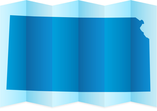 堪萨斯州的地图图片下载