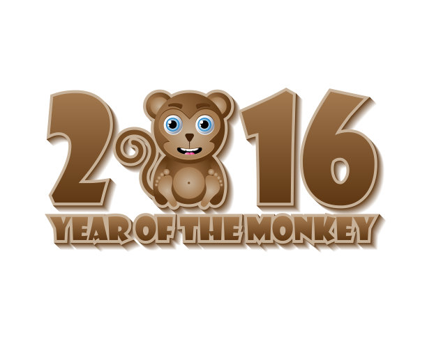 2016年猴年中国新年动物图片下载