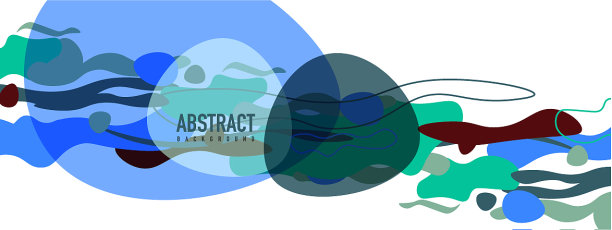 时尚的液体风格塑造抽象设计图片下载