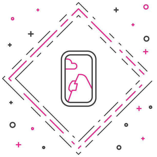 直线飞机窗口图标隔离在白色图片下载