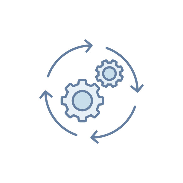 工作流程图标符号孤立在白色背景上图片下载