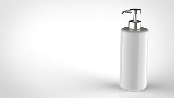 瓶子白色右3d渲染图片下载