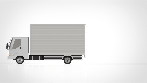 卡车左侧3d渲染图片下载