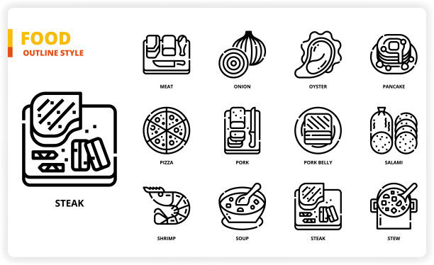 食物图标设置图片下载