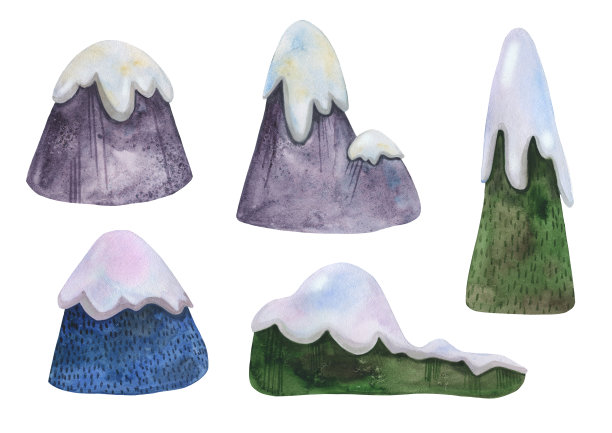 山清水秀剪辑艺术图片下载