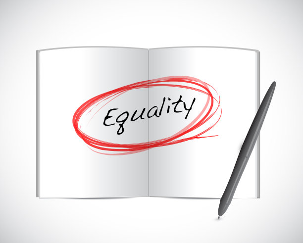 平等书签名插图设计图片下载