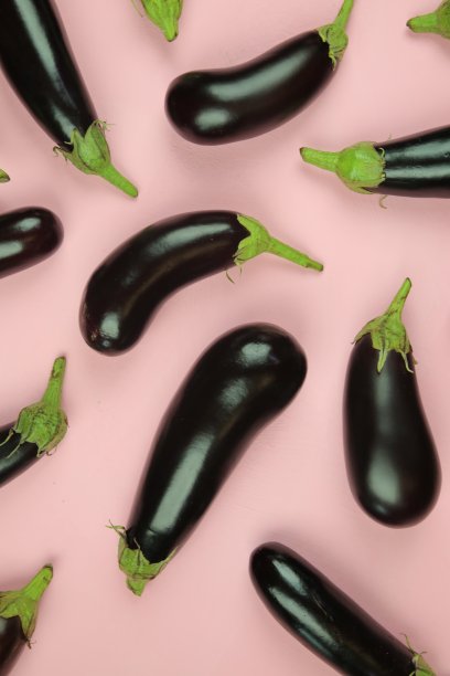 茄子茄子孤立在白色上。为您的项目提供高质量的照片。图片下载