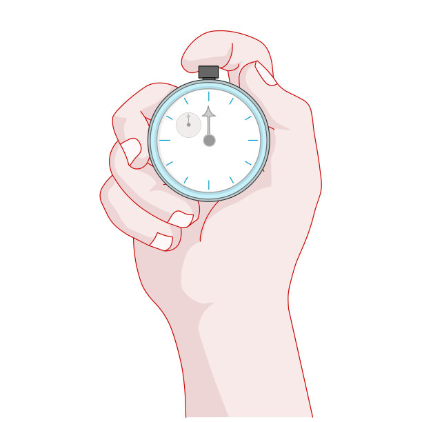 秒表、天文钟、气压计。手持式电子、机械测量仪。圆形的时钟。用于体育比赛，商业截止日，科学调查。说明向量图片下载