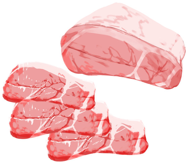 烤猪肉的肩膀图片下载