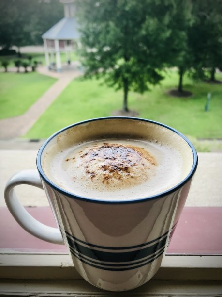 自制泡沫拿铁咖啡图片下载