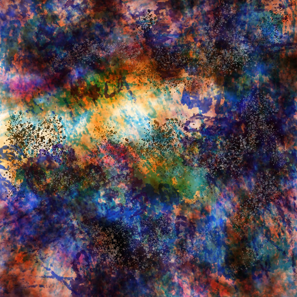 数字生成的彩色绘画。图片下载