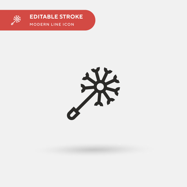 蒲公英简单的图标象征图片下载