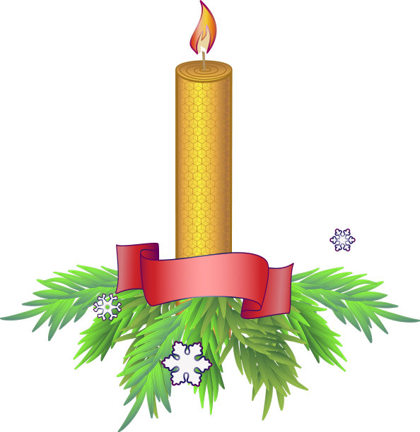 圣诞节或新年装饰-一种构图图片下载