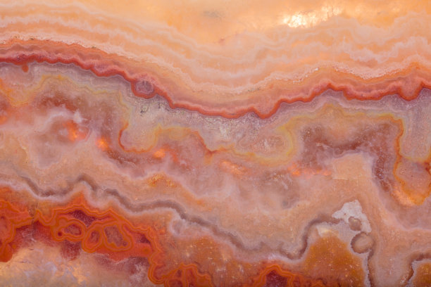 橙色和红色玛瑙的精细结构特写图片下载
