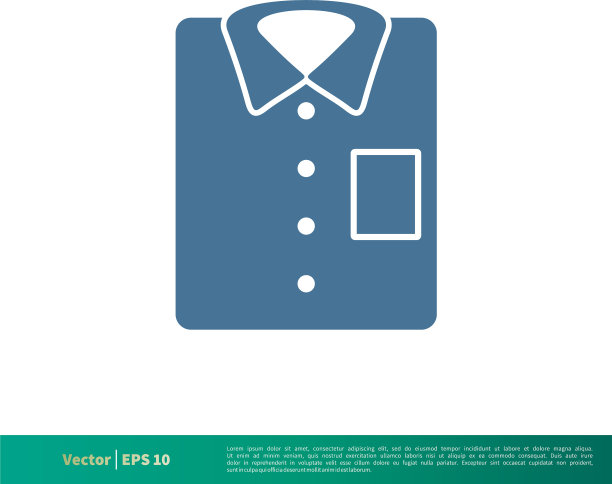 服装洗衣图标logo模板设计eps 10图片下载