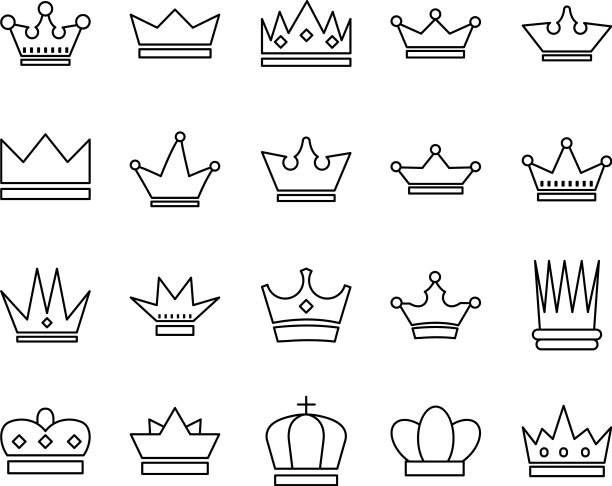 捆绑皇冠皇家集图标图片下载