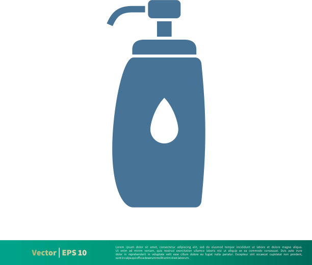 瓶子肥皂图标标志模板设计eps 10图片下载