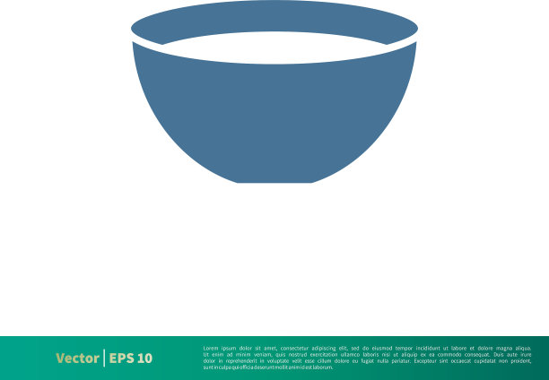 碗图标标志模板设计eps 10图片下载