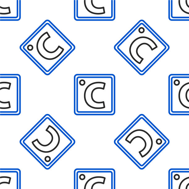 行摄氏度图标隔离无缝模式上图片下载