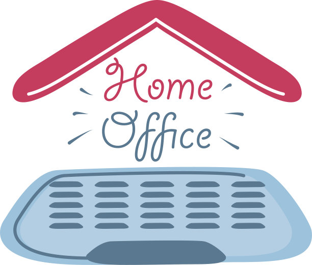 关于在家工作的家庭办公室信件图片下载