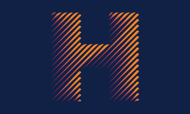 信标志H图片下载