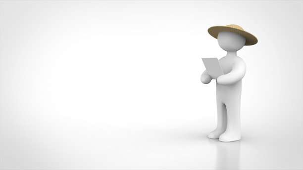 农业检查员右3d渲染图片下载