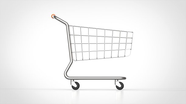 购物车侧3d渲染图片下载