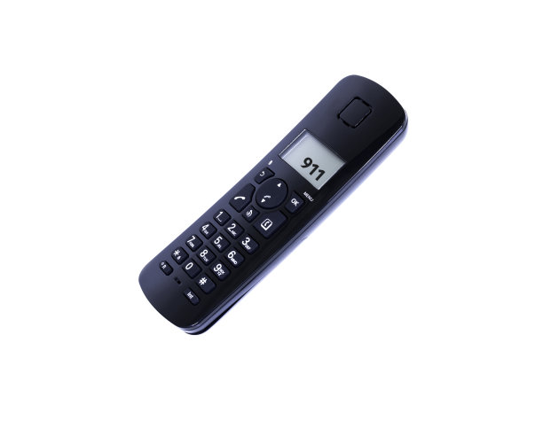 紧急电话911家庭和办公室无线电话图片下载