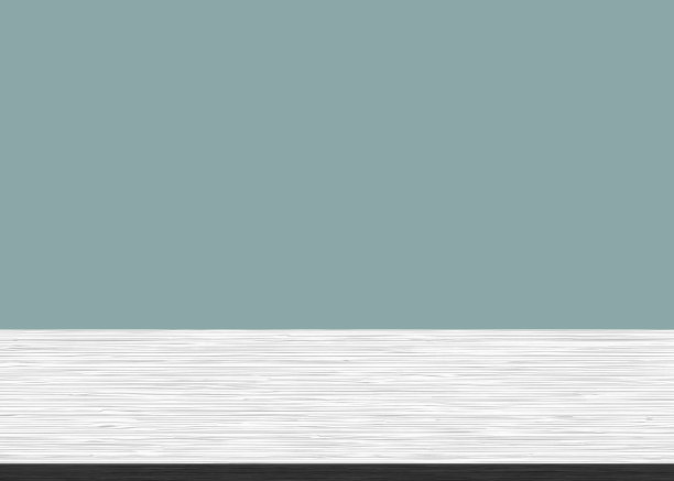 空木桌面上的蓝色背景木制图片下载