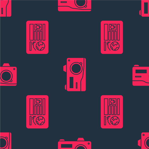 在护照上盖签证章并拍照图片下载