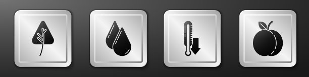 集叶或叶水滴气象图片下载