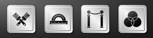 设置十字画刷量角器展览图片下载