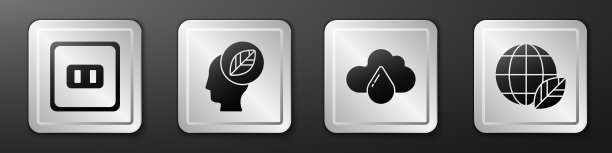 插座人头内装叶片图片下载