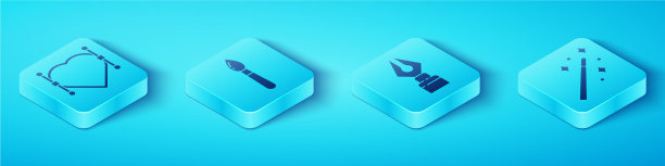 用贝塞尔曲线画笔设置等距心脏图片下载