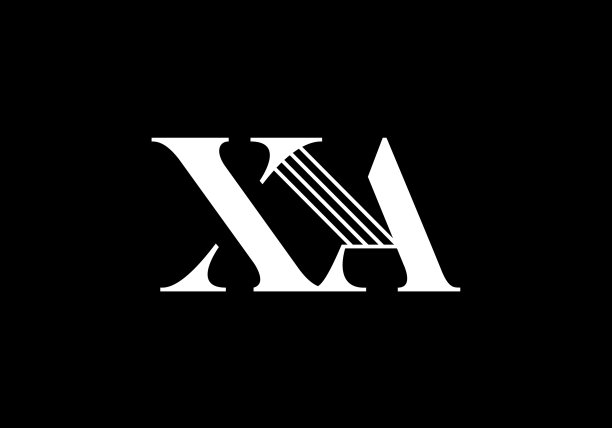 首字母x标志设计模板图片下载