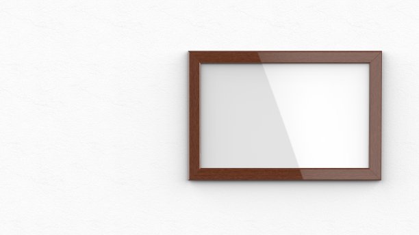 木框暗水平右3d渲染图片下载