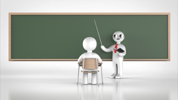 学生和教师前端3d渲染图片下载