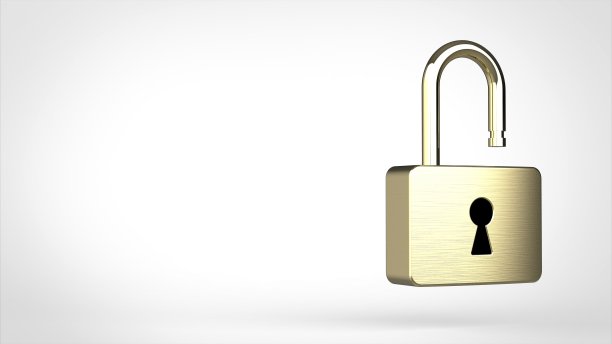 挂锁打开右3d渲染图片下载