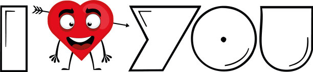 心的卡通图片下载