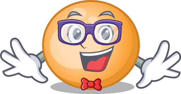 吉祥物设计风格极客金黄色葡萄球菌图片下载